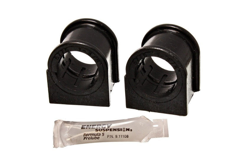 ES Sway Bar Bushings - Black - Energy Suspension 05-07 Ford Mustang Black Front Sway Bar Bushing Set (Must Reuse All Metal Parts)