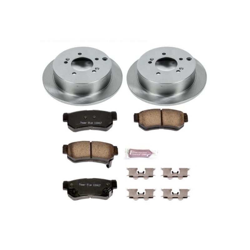 PSB Autospecialty Kit - Power Stop 01-06 Hyundai Santa Fe Rear Autospecialty Brake Kit