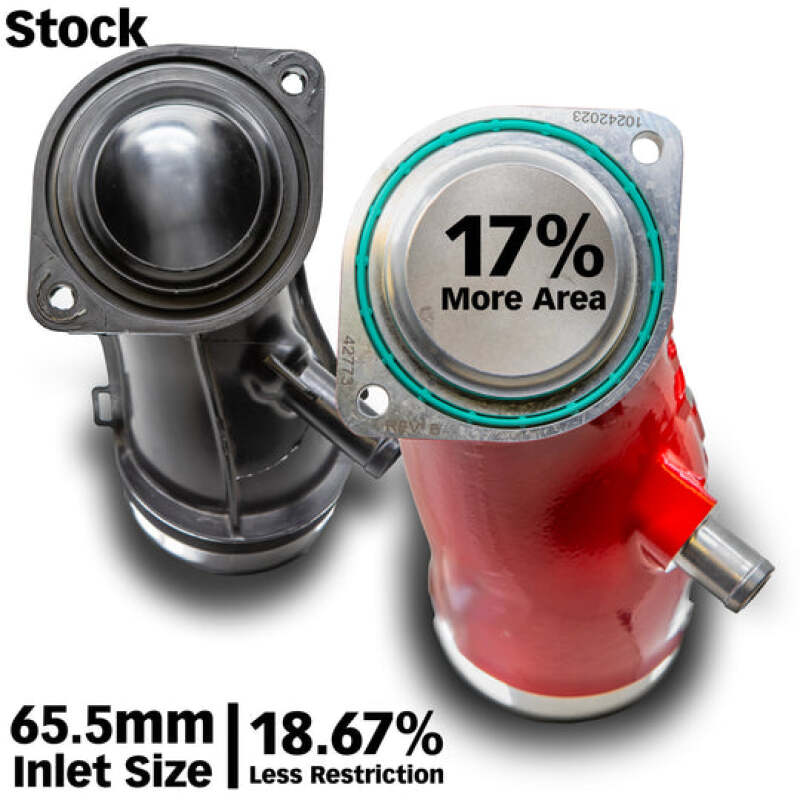 GBE Monster-Ram Intake - Banks Power 17-24 Chevrolet/GMC 2500/3500 6.6L Duramax L5P Monster-Ram Turbo Inlet Elbow - Red