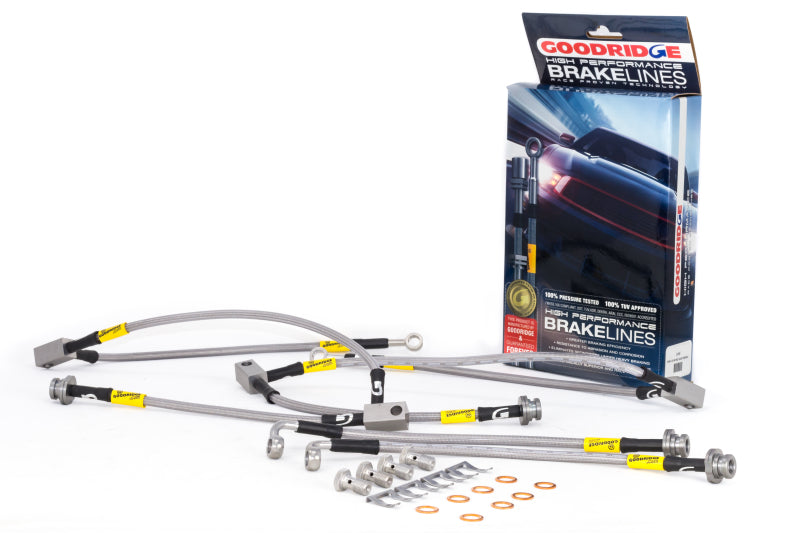 GR G-Stop Brake Line Kits - Goodridge 03-08 Nissan 350Z SS Brake Line Kit