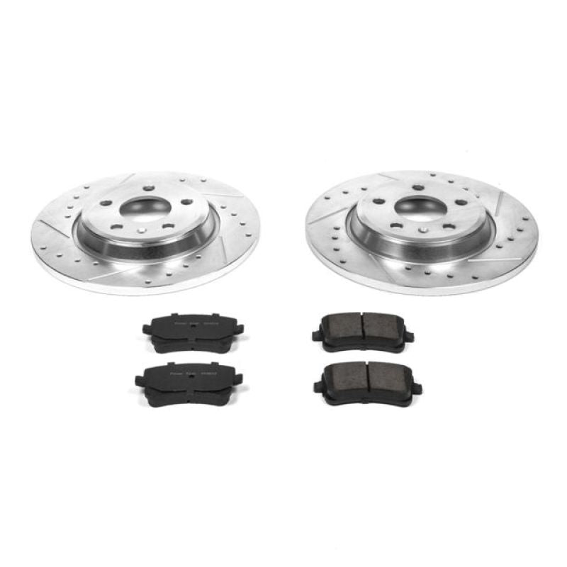 PSB Z23 Evolution Kit - Power Stop 09-16 Audi A4 Rear Z23 Evolution Sport Brake Kit
