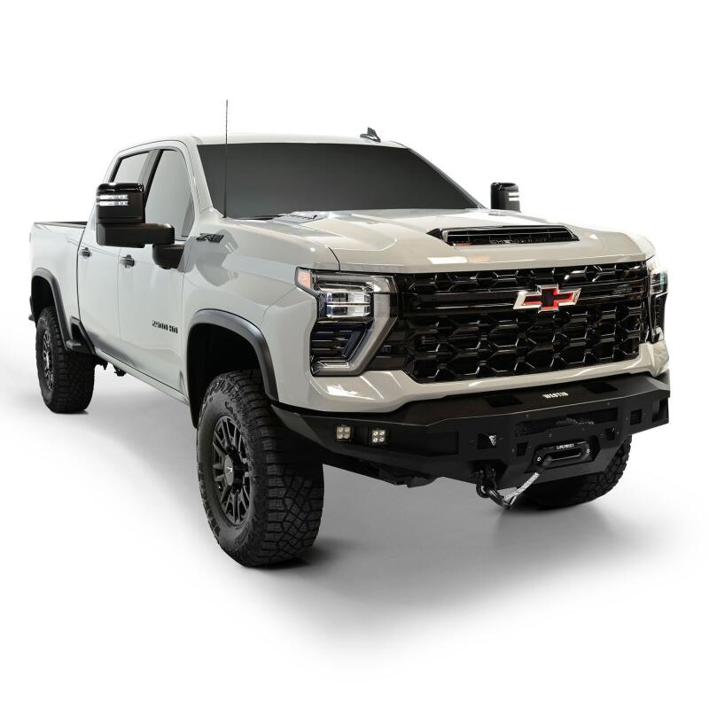 WES Pro-Series Bumpers - Westin 2024+ Chevrolet Silverado 2500/3500 Pro-Series Front Bumper - Textured Black