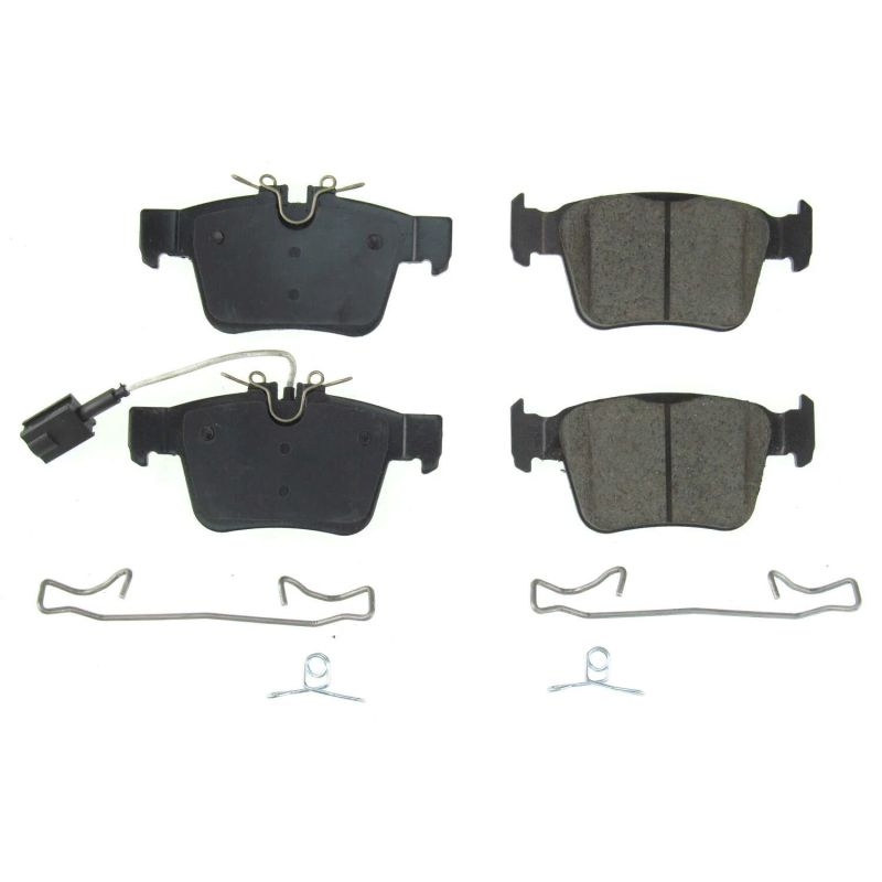 PSB Z17 Evolution Brake Pads - Power Stop 17-18 Alfa Romeo Giulia Rear Z17 Evolution Ceramic Brake Pads w/Hardware
