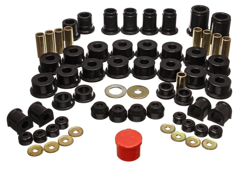 ES Hyper-Flex Sets - Black - Energy Suspension 90-95 Toyota 4 Runner 2WD/4WD Black Hyper-Flex Master Bushing Set