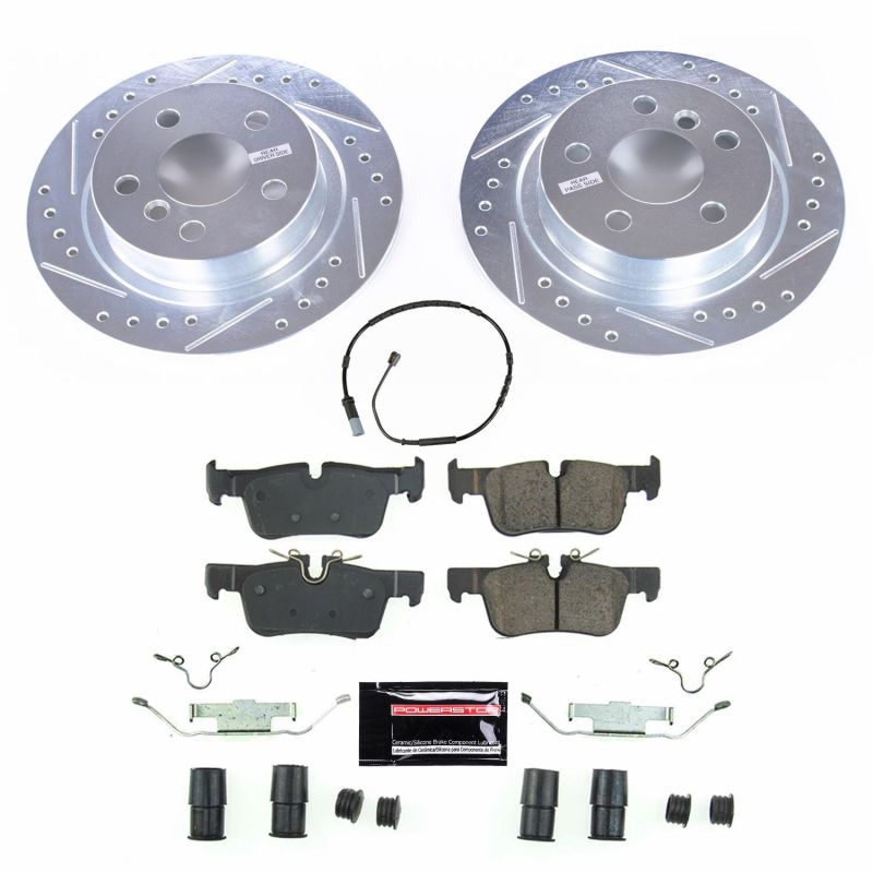 PSB Z23 Evolution Kit - Power Stop 14-19 BMW i3 Rear Z23 Evolution Sport Brake Kit