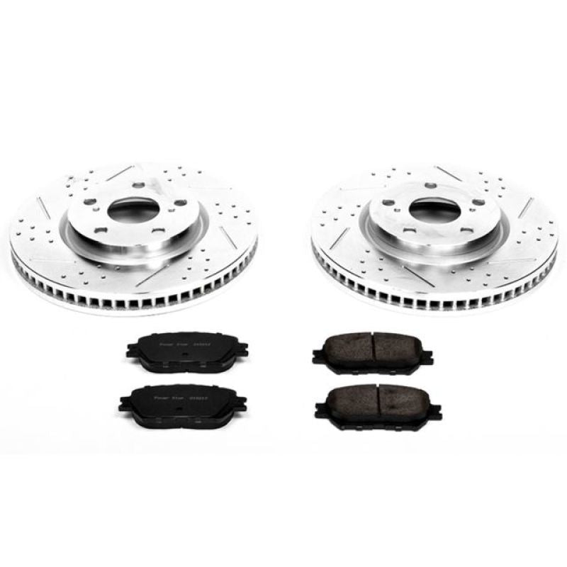 PSB Z23 Evolution Kit - Power Stop 2006 Lexus GS300 Front Z23 Evolution Sport Brake Kit
