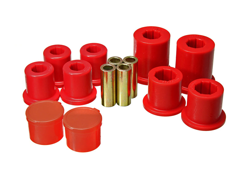 ES Cntrl Arm Bushings - Red - Energy Suspension 10-20 Toyota 4Runner/Lexus GX460 Front Control Arm Bushing Set - Red