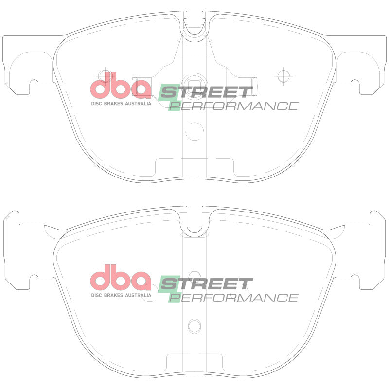 DBA SP Performance Brake Pads - DBA 16-18 BMW X4 M40i Front SP Performance Brake Pads