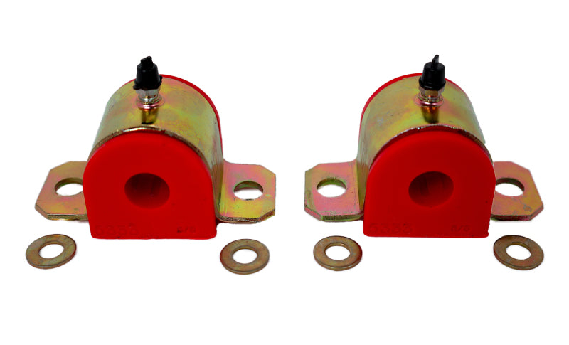 ES Sway Bar Bushings - Red - Energy Suspension 07-11 Toyota Camry Rear Sway Bar Bushing Set - Red