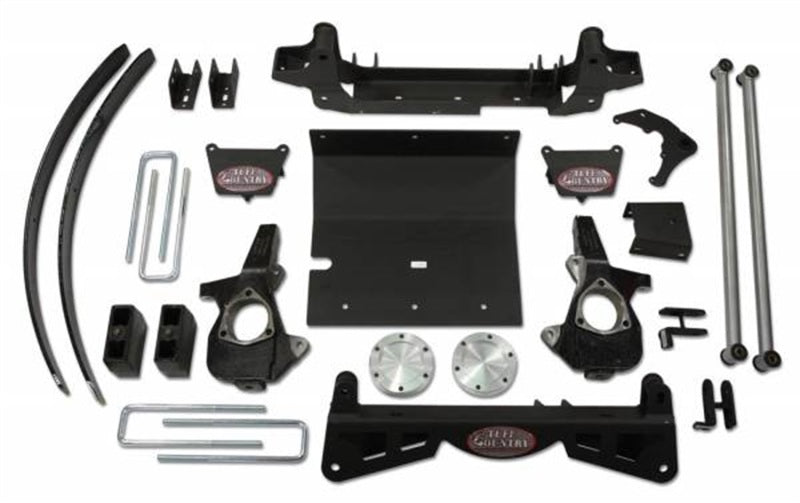TUF Lift Kits - Tuff Country 2006 Silverado 1500 4X4 6in Lift Kt(w/3pc Sub Frm w/o Fcty Air Ride Shock No Shocks)