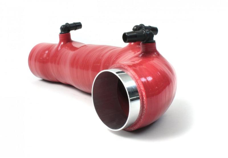 PA Air Box Hose - PERRIN 02-07 Subaru WRX / 04-21 STI / 04-08 Forester XT Turbo Inlet Hose - Red