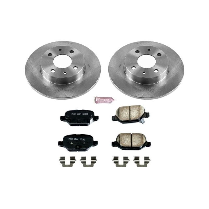 PSB Autospecialty Kit - Power Stop 12-18 Fiat 500 Rear Autospecialty Brake Kit