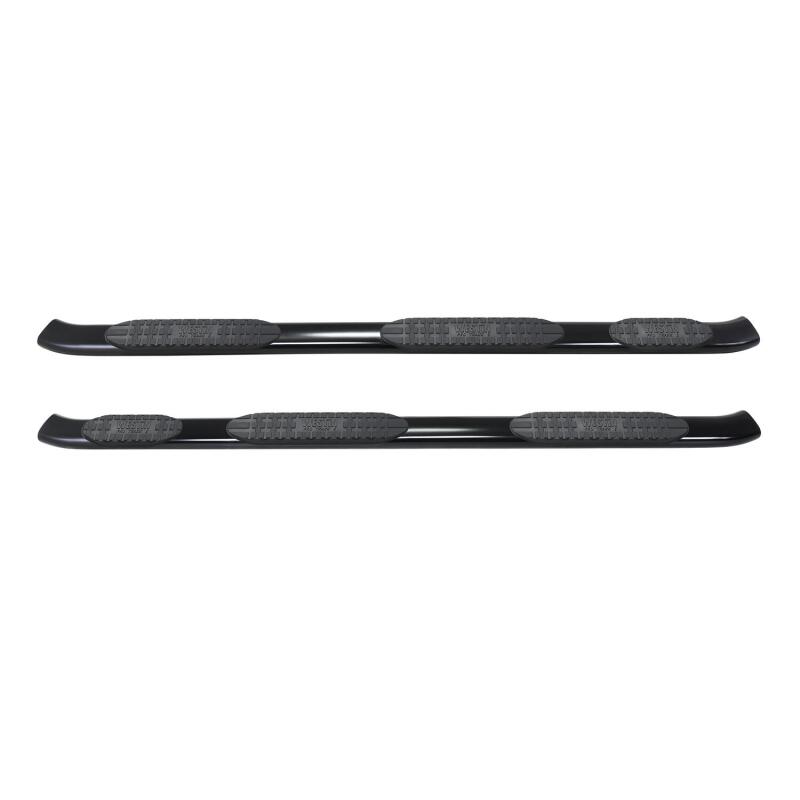 WES Nerf Bars - PRO TRAXX 5 - Westin 19-22 RAM 1500 Quad Cab 6.5ft Bed (Excl. Classic) PRO TRAXX 5 Oval W2W Nerf Step Bars - Blk