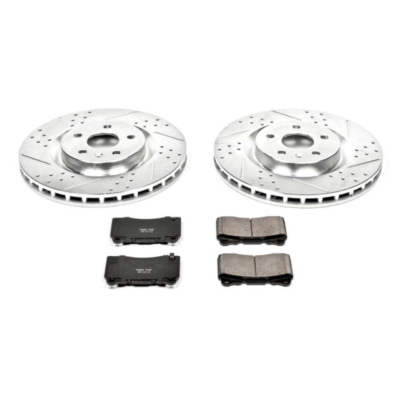 PSB Z23 Evolution Kit - Power Stop 12-13 Buick Regal Front Z23 Evolution Sport Brake Kit