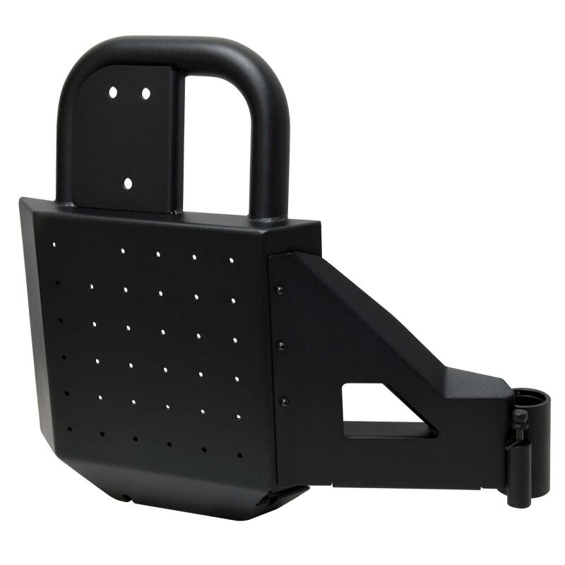 WES XTS Bumpers - Westin 18-25 Wrangler JL Accessory For XTS Rear - P/S Swingout - Tex. Blk