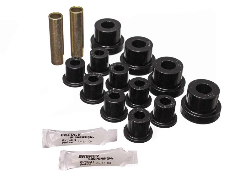 ES Spring/Shackle Bush - Black - Energy Suspension CJ Front Spring Bushing - Black