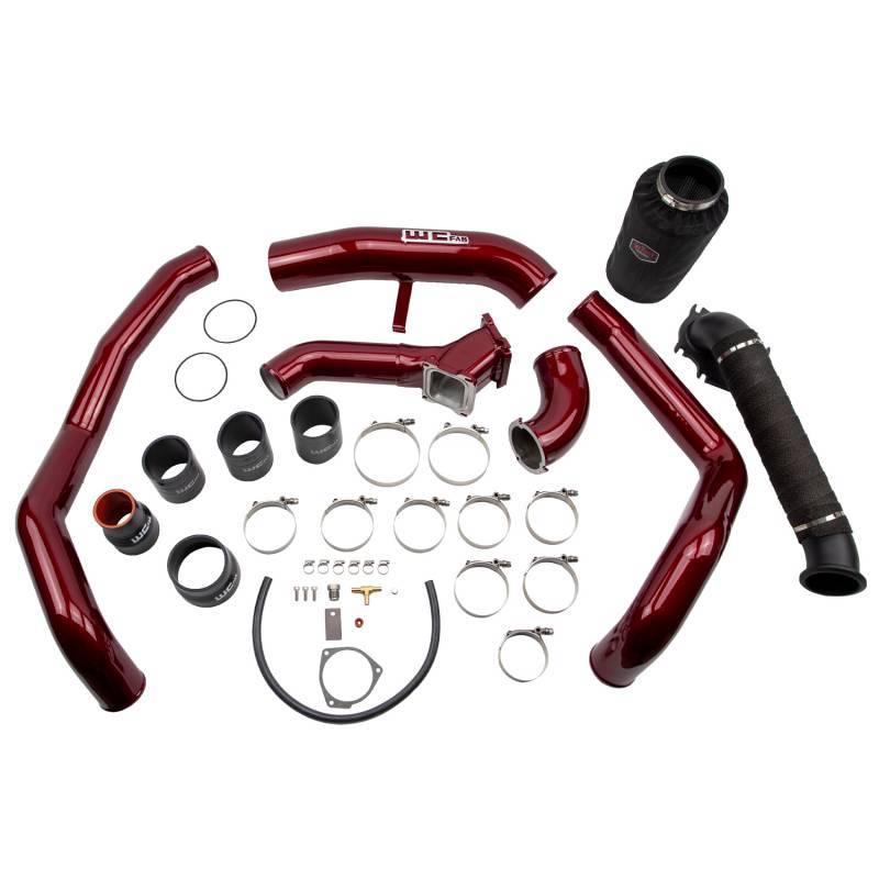 WCF Intake Bundle Kit - Wehrli 01-04 Chevrolet 6.6L LB7 Duramax High Flow Intake Bundle Kit - Deore Gold