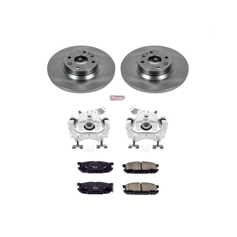 PSB Autospecialty Kit w/Cals - Power Stop 01-05 Mazda Miata Rear Autospecialty Brake Kit w/Calipers