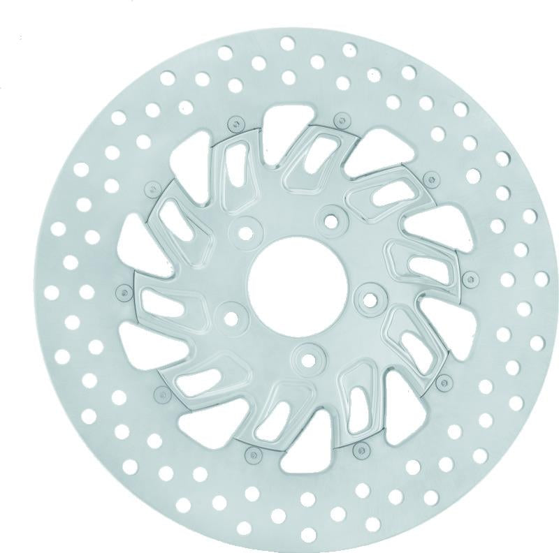 PFM Brake Rotors - Performance Machine Disc/Carr 11.5 Supra Rear Right - Chrome