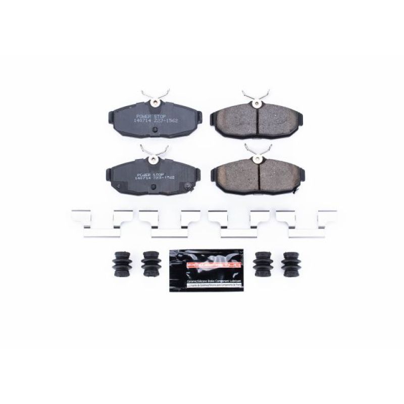 PSB Z23 Evolution Brake Pads - Power Stop 2012 Ford Mustang Rear Z23 Evolution Sport Brake Pads w/Hardware