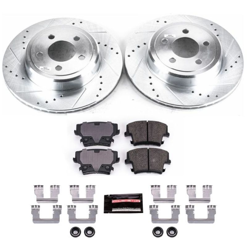 PSB Z23 Evolution Kit - Power Stop 05-19 Chrysler 300 Rear Z23 Evolution Sport Brake Kit
