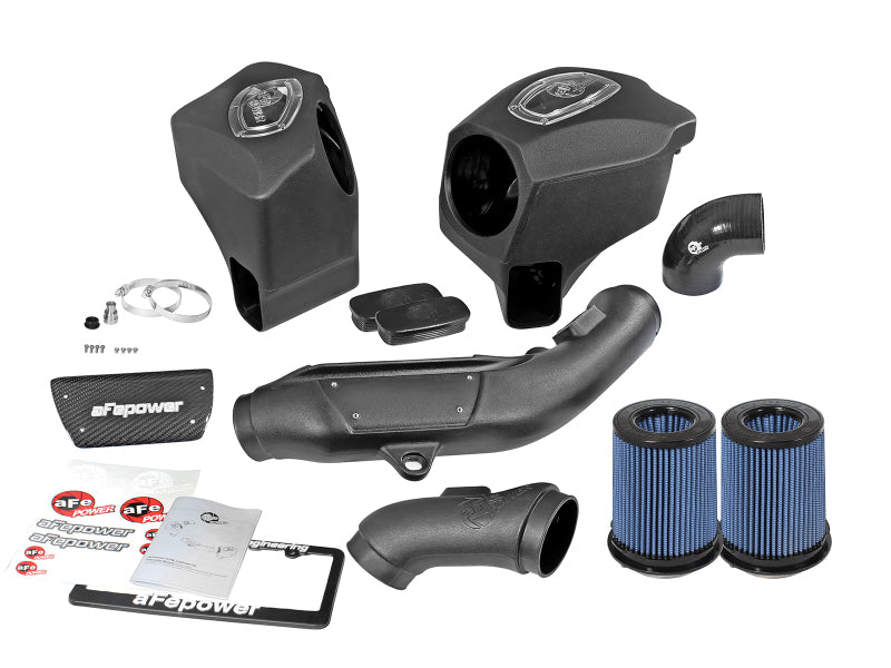 AFE Momentum Cold Air Intakes - aFe Momentum Pro 5R Cold Air Intake System 15-18 BMW M3/M4 (F80/82/83) L6-3.0L (tt) S55