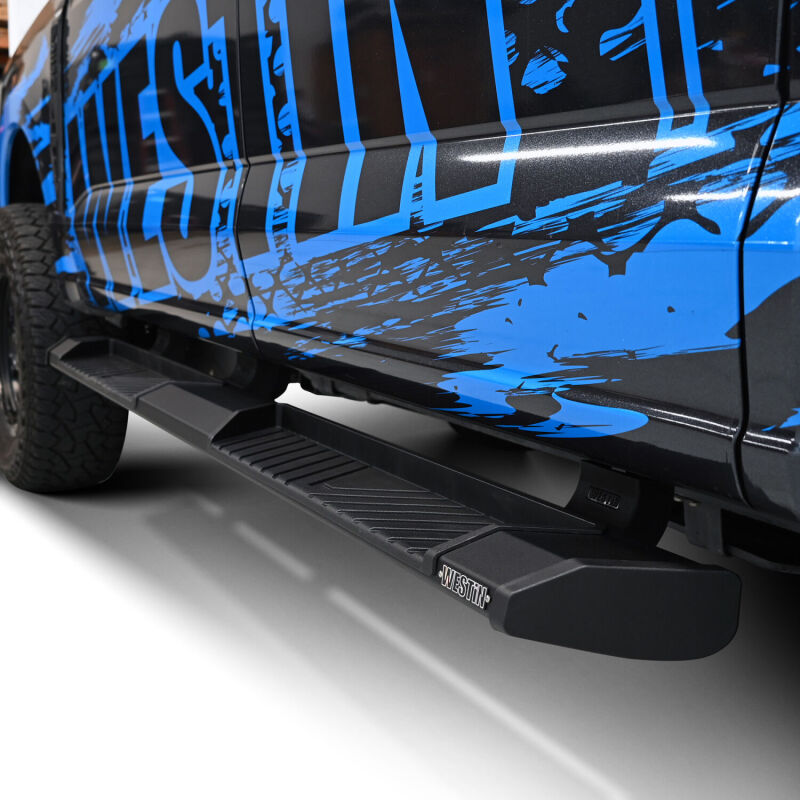 WES Running Boards - AT6 - Westin 15-25 Ford F-150 SuperCrew / 17-25 F-250/350 CC AT6 Running Boards - Black