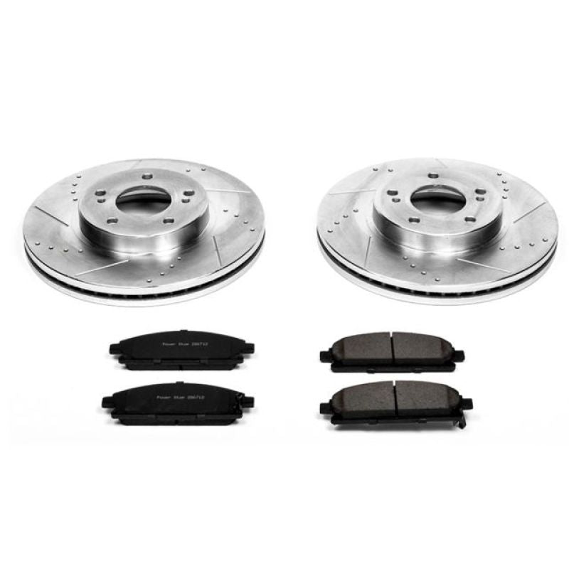PSB Z23 Evolution Kit - Power Stop 97-01 Infiniti Q45 Front Z23 Evolution Sport Brake Kit
