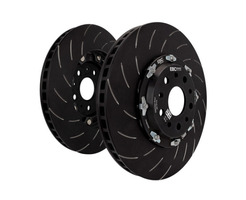 EBC 2 Piece Racing Rotors - EBC Racing 18-21 BMW M2 Competition (F87 w/Performance Pkg) 2 Piece SG Racing Rear Rotors