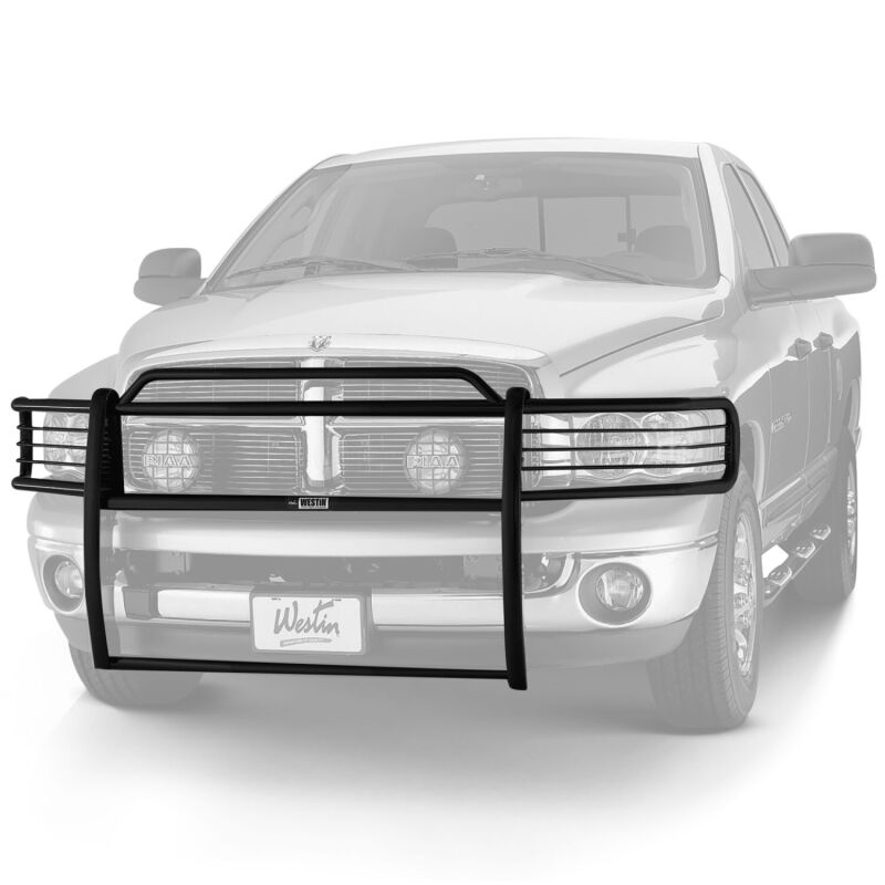 WES Sportsman Grille Guards - Westin 2002-2005 Dodge Ram 1500 Sportsman Grille Guard - Black