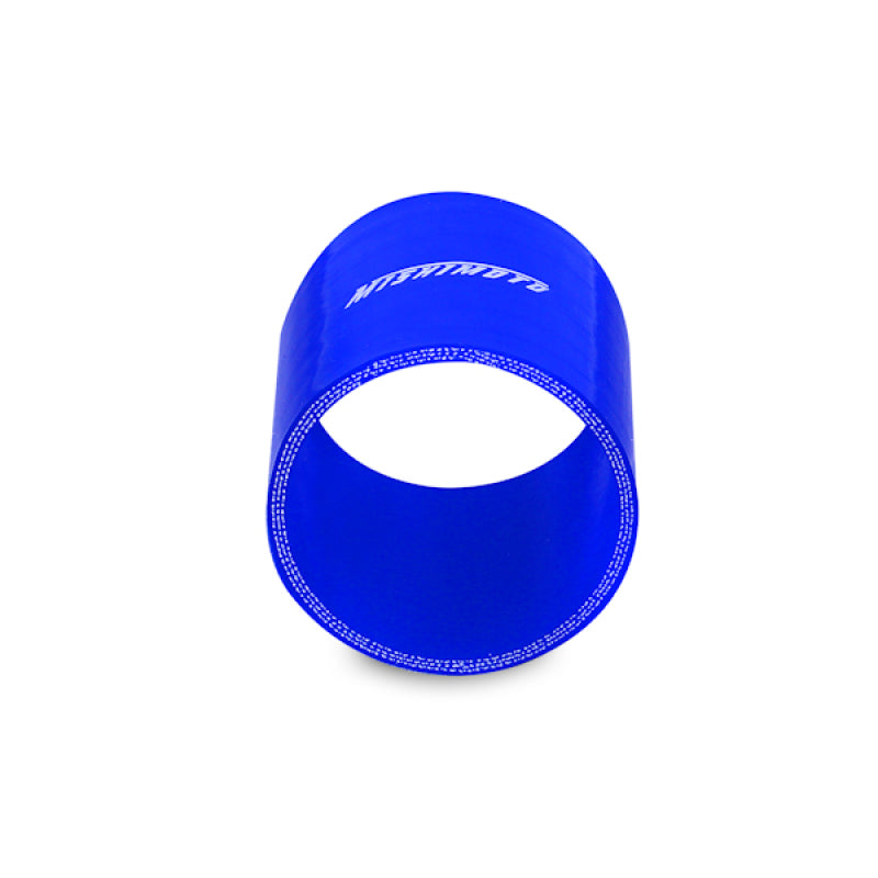 MM Couplers - Straight - Mishimoto 2.5 Inch Blue Straight Coupler