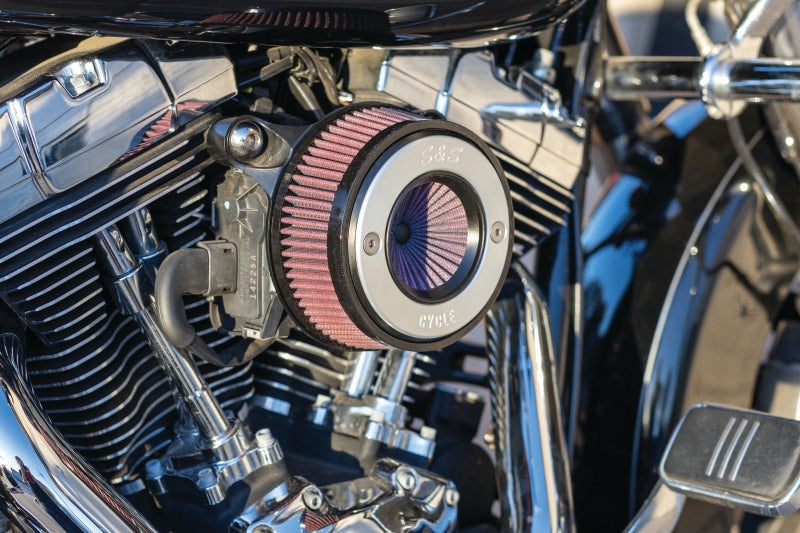 SSC Air Stinger Kits - S&S Cycle 08-16 Touring/16-17 Softail Stealth Air Stinger Kit w/ S&S Ring