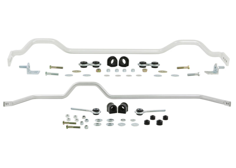 WL Sway Bars - Rear - Whiteline Sway Bar Kit 27mm Front 22mm Rear Adjustable Complete Handling Upgrade