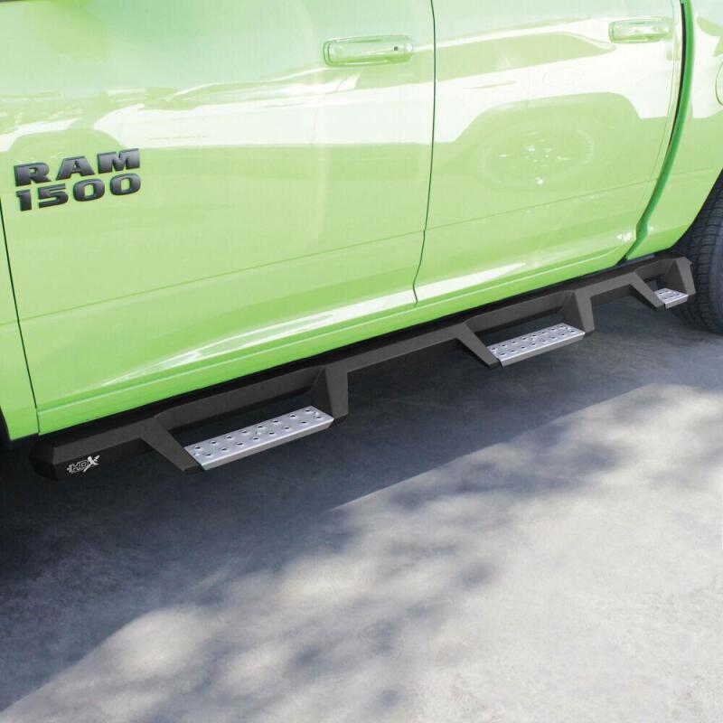 WES Nerf Bars - HDX Drop - Westin 19-23 1500 Classic CC 5.5ft. Bed HDX Stainless Drop W2W Nerf Step Bars - Tex. Blk