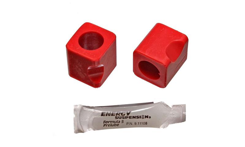ES Sway Bar Bushings - Red - Energy Suspension 74-78 Nissan 260Z/280Z / 79-83 280ZX Red 20mm Rear Sway Bar Bushings
