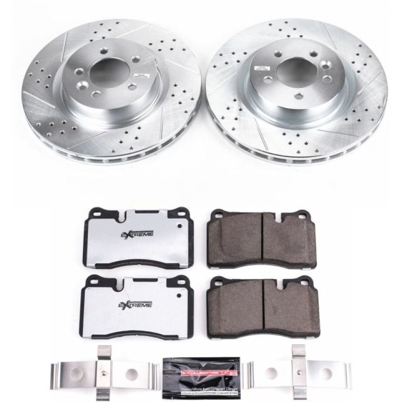 PSB Z36 Truck & Tow Kit - Power Stop 06-09 Land Rover Range Rover Sport Front Z36 Truck & Tow Brake Kit