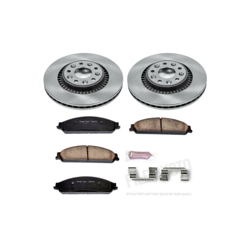 PSB Autospecialty Kit - Power Stop 05-07 Ford Five Hundred Front Autospecialty Brake Kit