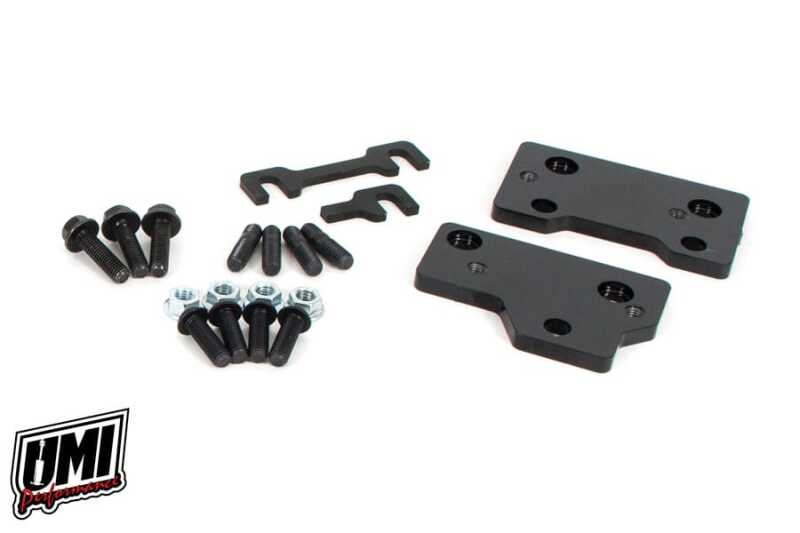 UMI Sway Bar Mounts - UMI Performance 82-92 GM F-Body Front Sway Bar Relocation Brackets