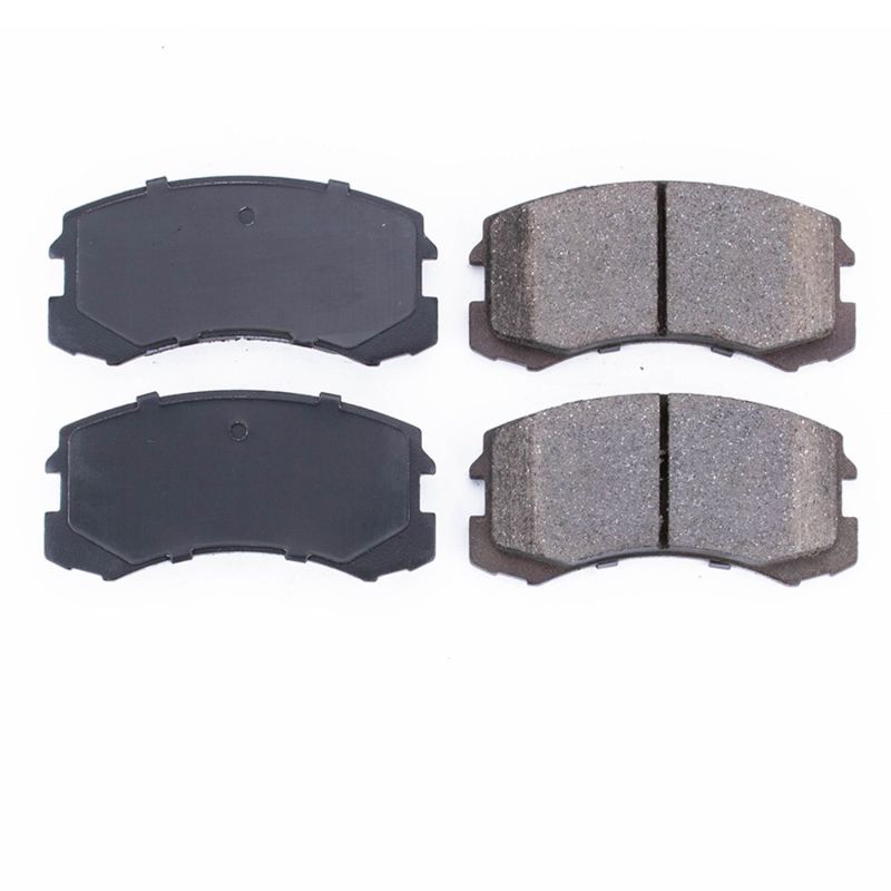 PSB Z16 Evolution Brake Pads - Power Stop 02-07 Mitsubishi Lancer Front Z16 Evolution Ceramic Brake Pads
