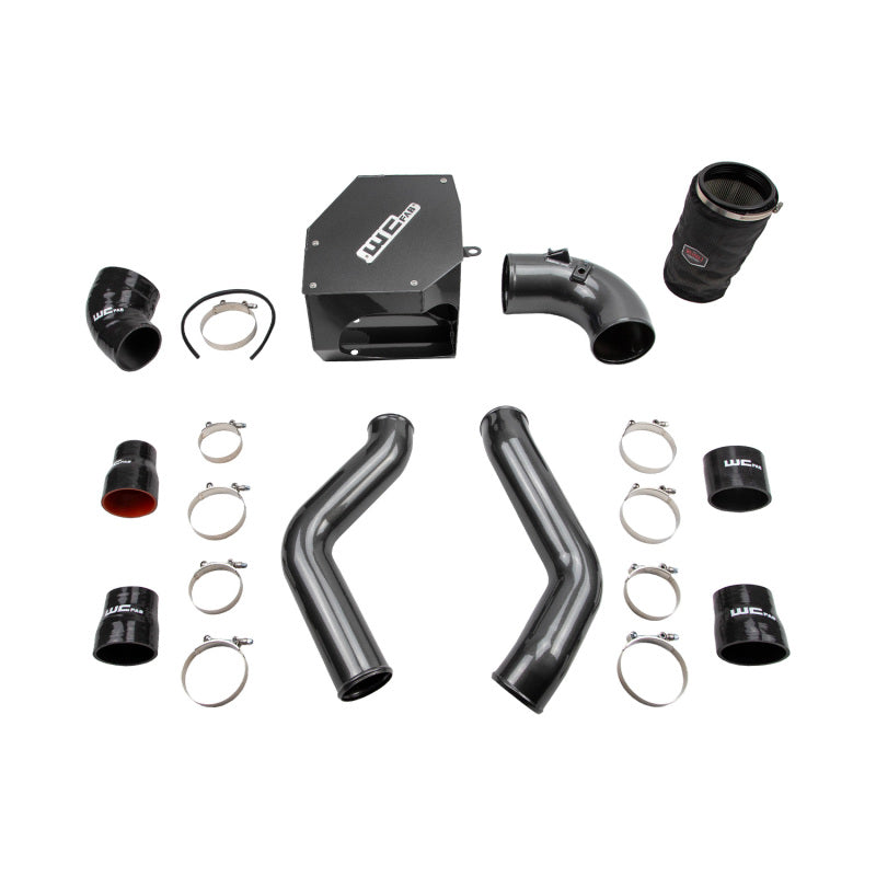 WCF Intake Bundle Kit - Wehrli 19-24 6.7L Cummins Stage 2 High Flow Intake Bundle - Gloss White
