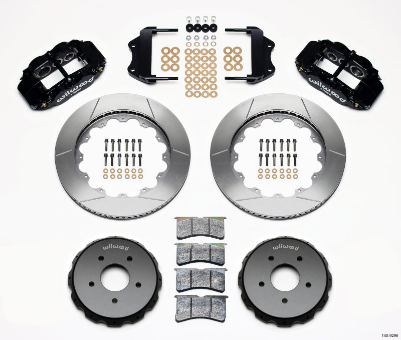 WIL Superlite Brake Kit - Wilwood Narrow Superlite 6R Front Hat Kit 14.00in 2004-2006 Pontiac GTO