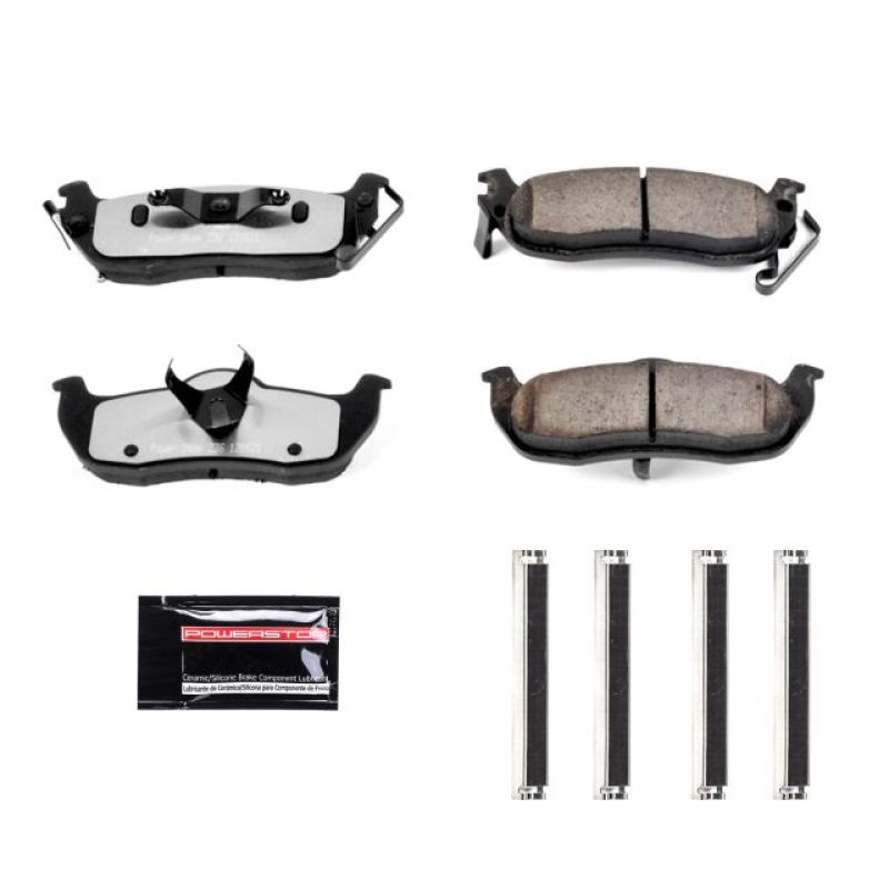PSB Z36 Truck & Tow Brake Pads - Power Stop 04-10 Infiniti QX56 Rear Z36 Truck & Tow Brake Pads w/Hardware