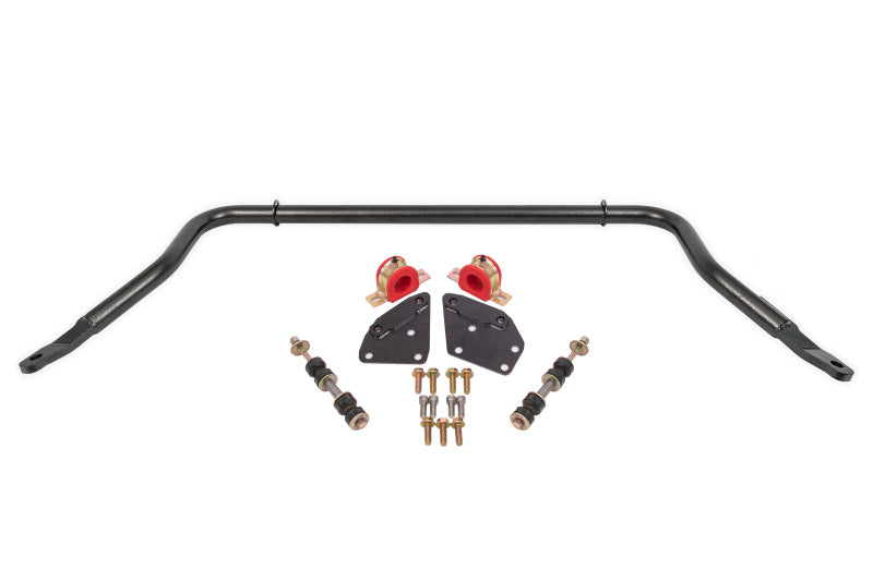 BMR Sway Bar Kits - BMR 82-92 Chevrolet Camaro Sway Bar Kit Front Hollow 35mm Non-Adjustable - Black Hammertone