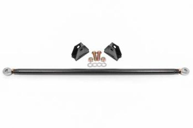 BMR Strut Tower Braces - BMR 15-20 Ford Mustang Rear Strut Tower Brace - Black Hammertone