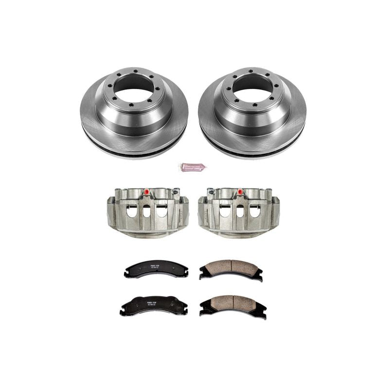 PSB Autospecialty Caliper - Power Stop 17-18 Ford E-450 Super Duty Rear Autospecialty Kit w/Cals