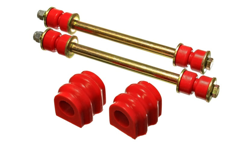 ES Sway Bar Bushings - Red - Energy Suspension 11-12 Chevy Camaro Red 23mm Rear Sway Bar Bushing Set
