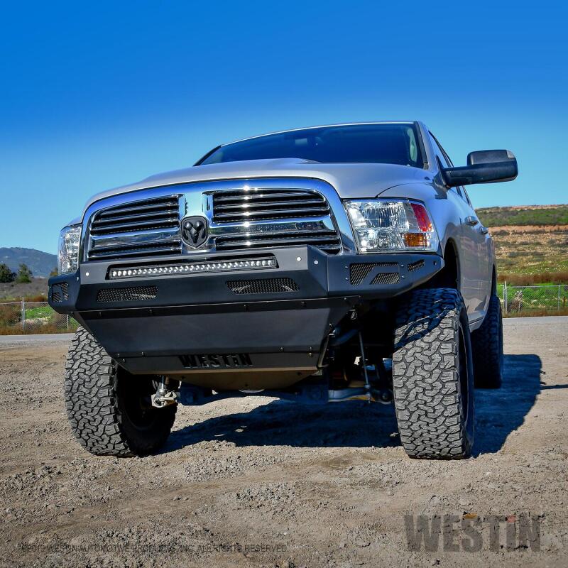 WES Pro-Mod Bumpers - Westin 13-18 Dodge Ram 1500 / 2019 Ram 1500 Classic Pro-Mod Front Bumper - Textured Black