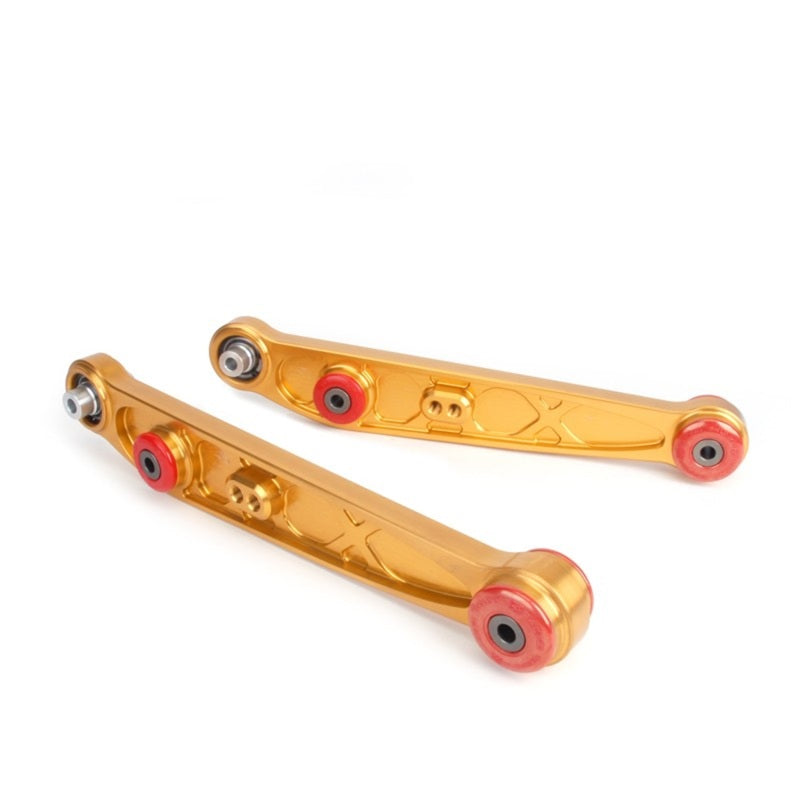 SK Alpha Control Arms - Skunk2 Honda/Acura EG/DC Alpha Series Rear Lower Control Arm Set - Gold