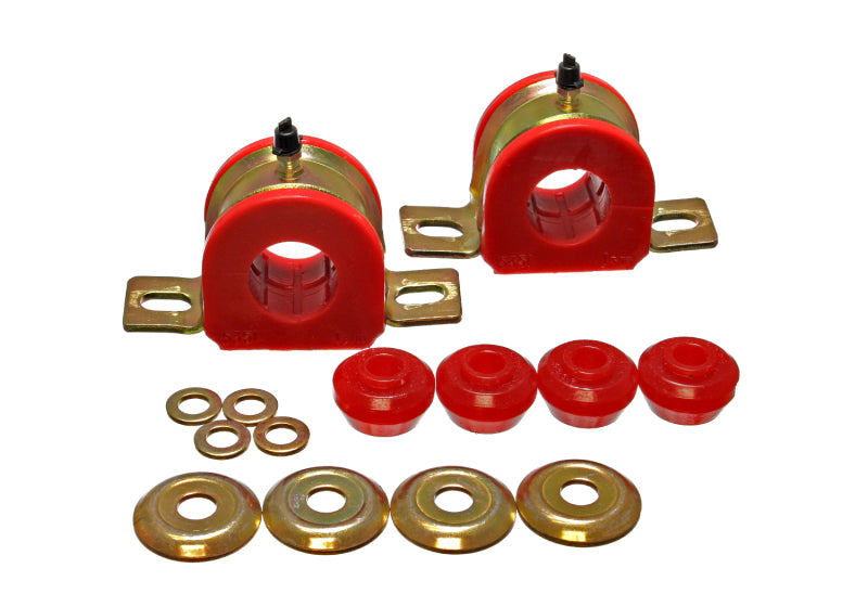 ES Sway Bar Bushings - Red - Energy Suspension 97-04 Dodge Dakota 2WD Red 30mm Front Sway Bar Bushings
