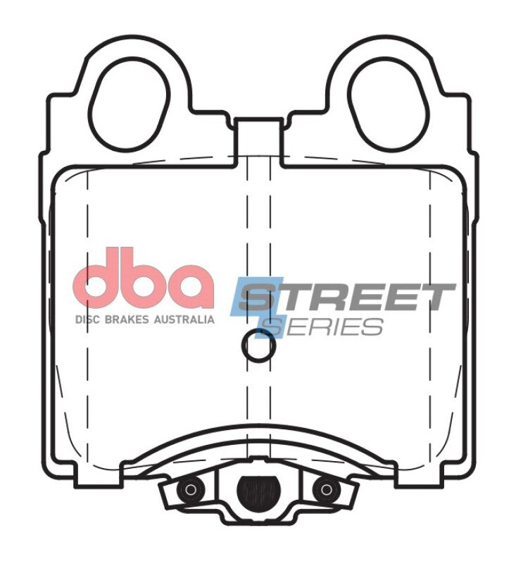 DBA Street Series Brake Pads - DBA 01-05 Lexus IS300 Street Series Rear Brake Pads